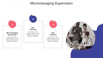 Micromanaging Supervision In Powerpoint And Google Slides Cpb