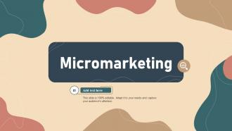Micromarketing Ppt Slides Background Images