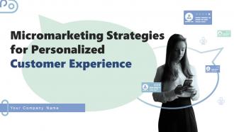 Micromarketing Strategies For Personalized Customer Experience MKT CD V