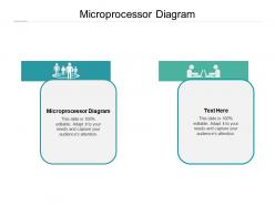 Microprocessor diagram ppt powerpoint presentation file microsoft cpb