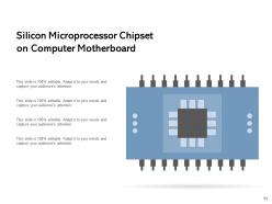 Microprocessor Motherboard Gear Wheel Circuit Board Parallel Formation