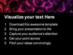 Microscopic cells science powerpoint templates and powerpoint backgrounds 0611