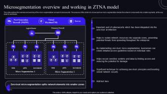 Microsegmentation Overview And Working In ZTNA Model Zero Trust Security Model