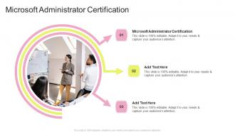 Microsoft Administrator Certification In Powerpoint And Google Slides Cpb