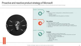 Microsoft Business Strategy To Stay Ahead In Market Strategy CD V Professionally Adaptable