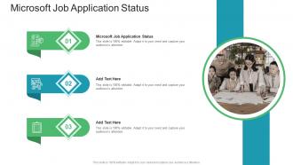 Microsoft Job Application Status In Powerpoint And Google Slides Cpb