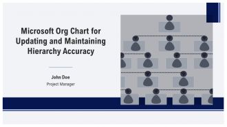 Microsoft Org Chart For Updating And Maintaining Hierarchy Accuracy PPT Information AT