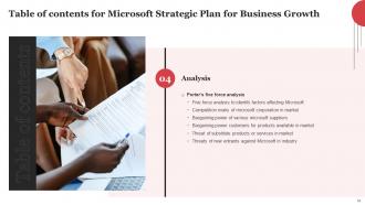 Microsoft Strategic Plan For Business Growth Powerpoint Presentation Slides Strategy CD Customizable Graphical