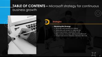 Microsoft Strategy For Continuous Business Growth Powerpoint Presentation Slides Strategy CD Informative Editable