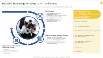 Microsoft Technology Associate Mta Certification Top 15 IT Certifications In Demand For 2022