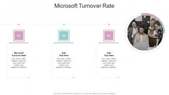 Microsoft Turnover Rate In Powerpoint And Google Slides Cpb