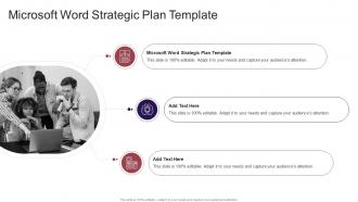 Microsoft Word Strategic Plan Template In Powerpoint And Google Slides Cpb