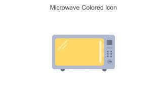 Microwave Colored Icon In Powerpoint Pptx Png And Editable Eps Format