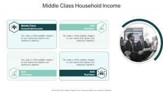 Middle Class Household Income In Powerpoint And Google Slides Cpb