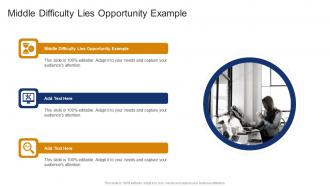 Middle Difficulty Lies Opportunity Example In Powerpoint And Google Slides Cpb