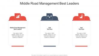 Middle Road Management Best Leaders In Powerpoint And Google Slides Cpb