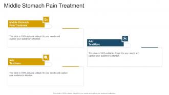 Middle Stomach Pain Treatment In Powerpoint And Google Slides Cpb