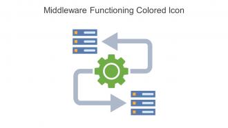 Middleware Functioning Colored Icon In Powerpoint Pptx Png And Editable Eps Format