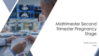 Midtrimester Second Trimester Pregnancy Stage PPT Information AT
