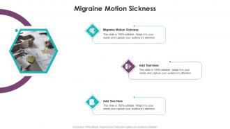 Migraine Motion Sickness In Powerpoint And Google Slides Cpb