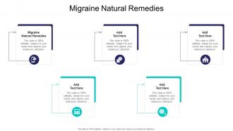Migraine Natural Remedies In Powerpoint And Google Slides Cpb
