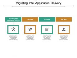 Migrating intel application delivery ppt powerpoint presentation layouts background images cpb