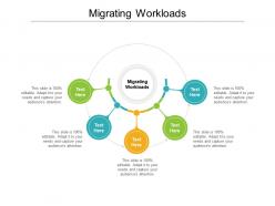Migrating workloads ppt powerpoint presentation icon slide cpb