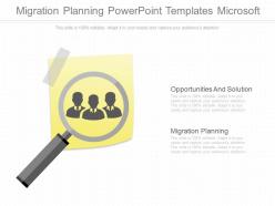 Migration planning powerpoint templates microsoft