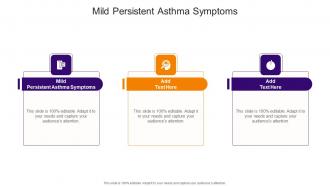 Mild Persistent Asthma Symptoms In Powerpoint And Google Slides Cpb
