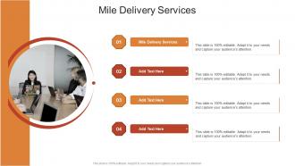 Mile Delivery Services In Powerpoint And Google Slides Cpb