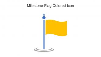 Milestone Flag Colored Icon In Powerpoint Pptx Png And Editable Eps Format