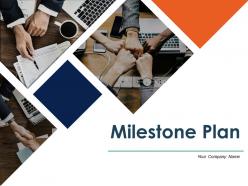 Milestone plan powerpoint presentation slides