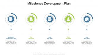 Milestones Development Plan In Powerpoint And Google Slides Cpb