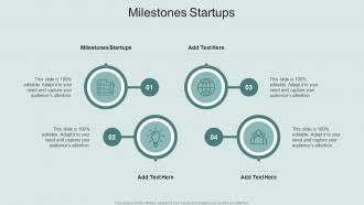 Milestones Startups In Powerpoint And Google Slides Cpb