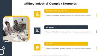 Military Industrial Complex Examples In Powerpoint And Google Slides Cpb