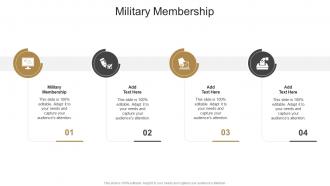 Military Membership In Powerpoint And Google Slides Cpb