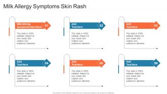 Milk Allergy Symptoms Skin Rash In Powerpoint And Google Slides Cpb