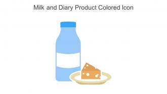 Milk And Diary Product Colored Icon In Powerpoint Pptx Png And Editable Eps Format