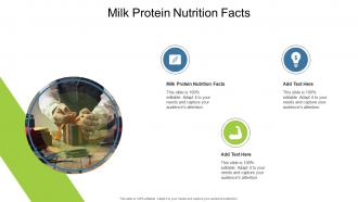 Milk Protein Nutrition Facts In Powerpoint And Google Slides Cpb