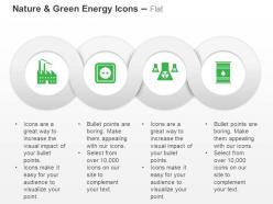Mill nuclear plant oil barrel ppt icons graphics