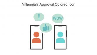 Millennials Approval Colored Icon In Powerpoint Pptx Png And Editable Eps Format