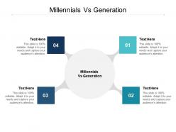 Millennials vs generation ppt powerpoint presentation summary guidelines cpb