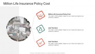 Million Life Insurance Policy Cost In Powerpoint And Google Slides Cpb