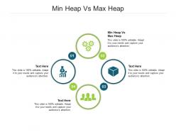Min heap vs max heap ppt powerpoint presentation infographic template infographics cpb