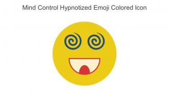 Mind Control Hypnotized Emoji Colored Icon In Powerpoint Pptx Png And Editable Eps Format