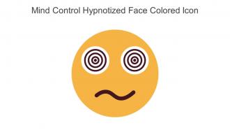 Mind Control Hypnotized Face Colored Icon In Powerpoint Pptx Png And Editable Eps Format