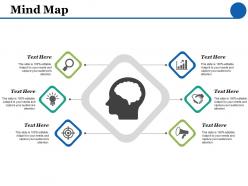 Mind map idea bulb f439 ppt powerpoint presentation inspiration graphics