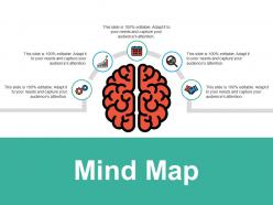 Mind map knowledge f725 ppt powerpoint presentation file clipart images