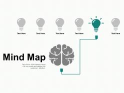 70153132 style hierarchy mind-map 2 piece powerpoint presentation diagram infographic slide