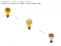 Mind map outline with idea generation powerpoint slides